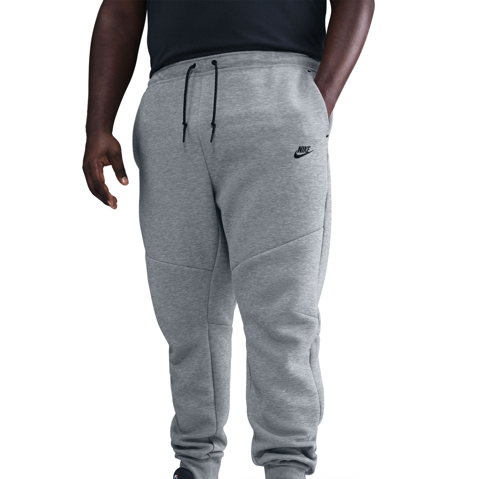 Nike Mens Tech Fleece Joggers - Heather Grey
