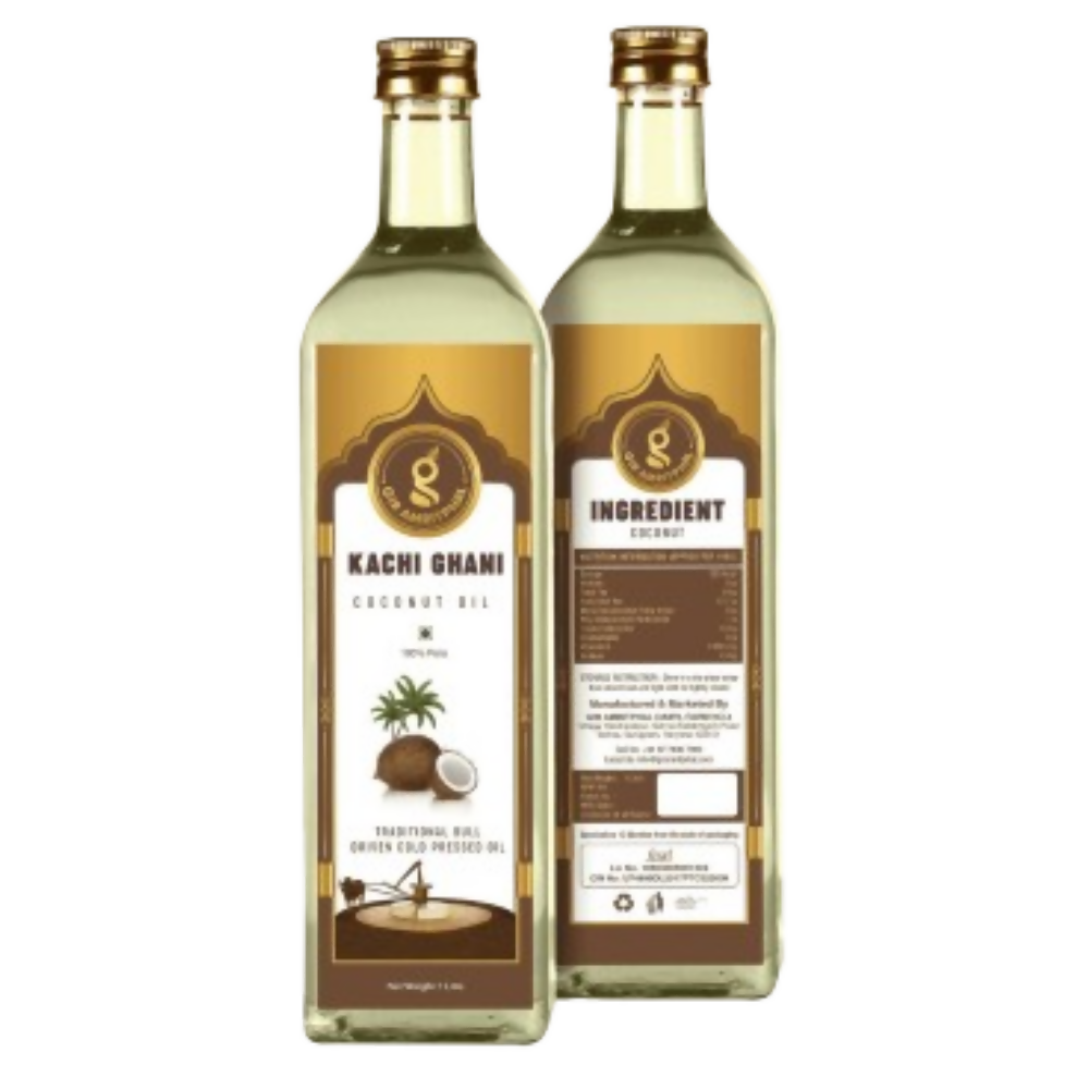 Giramritphal Kachi Ghani Cold Pressed Coconut Oil