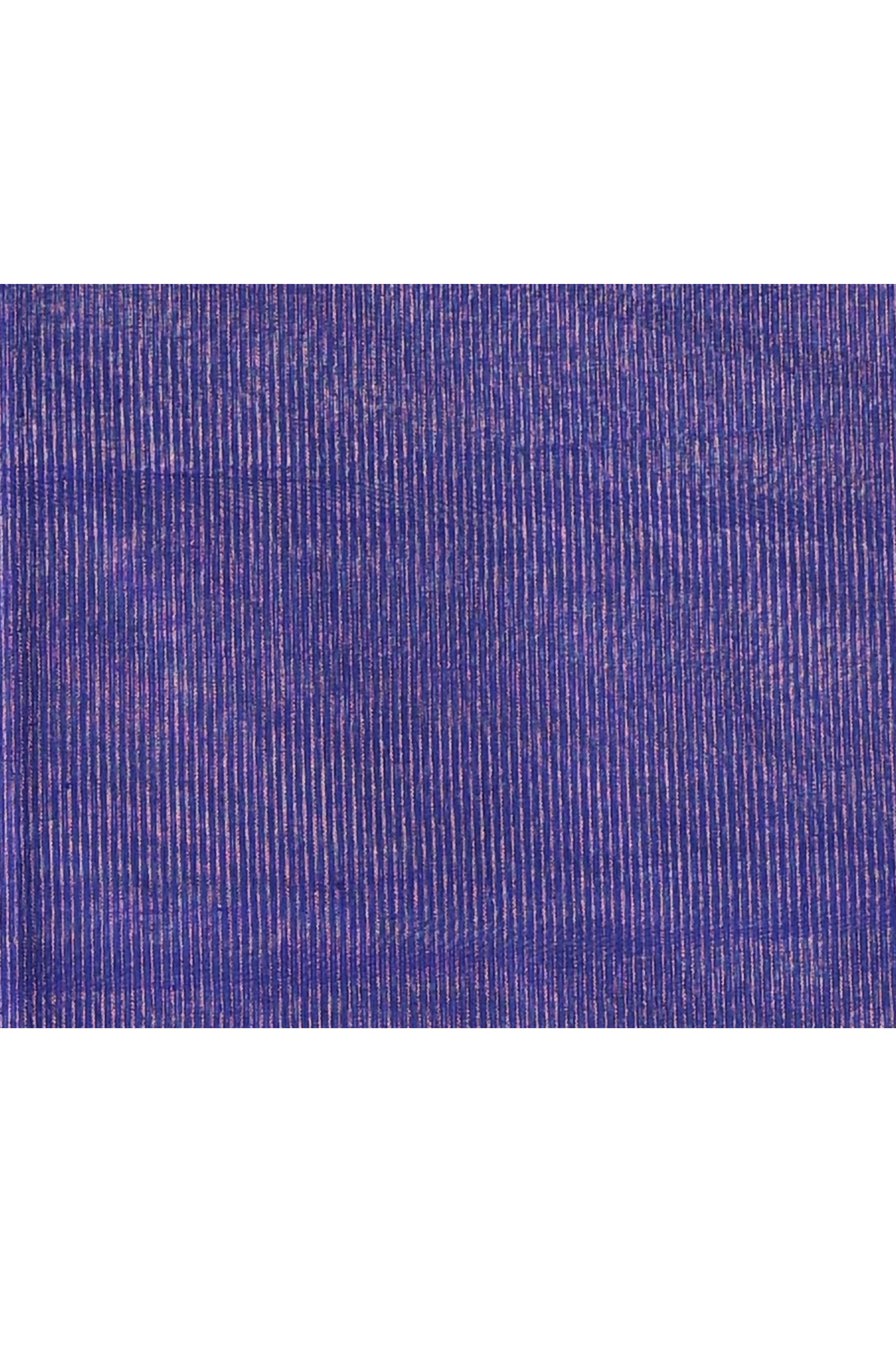 Piyari Fashion Women's Royal Blue Embellished Cotton Blend Zari Check Handloom Saree