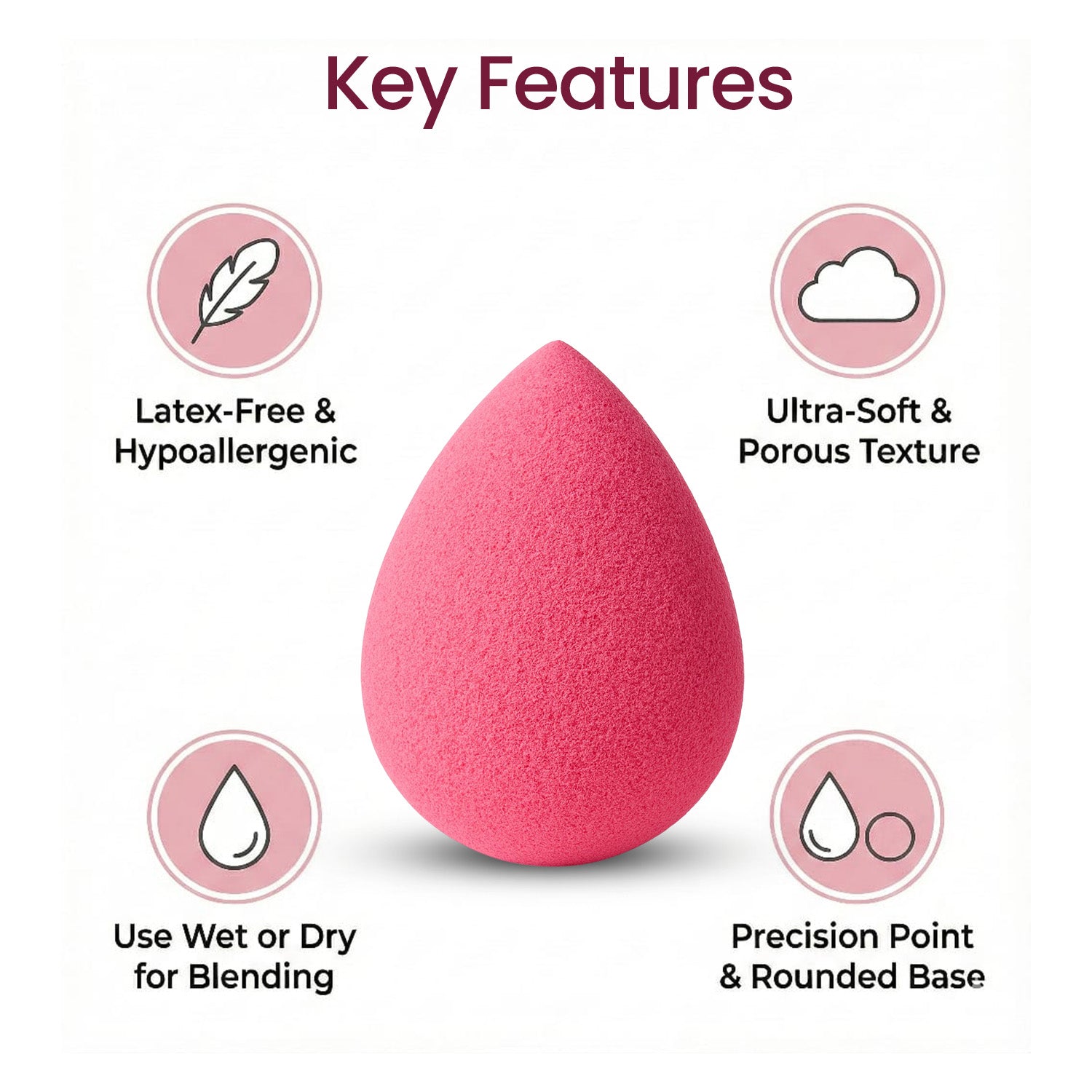 MiDazzle Beauty Blender-1S MIBB3001