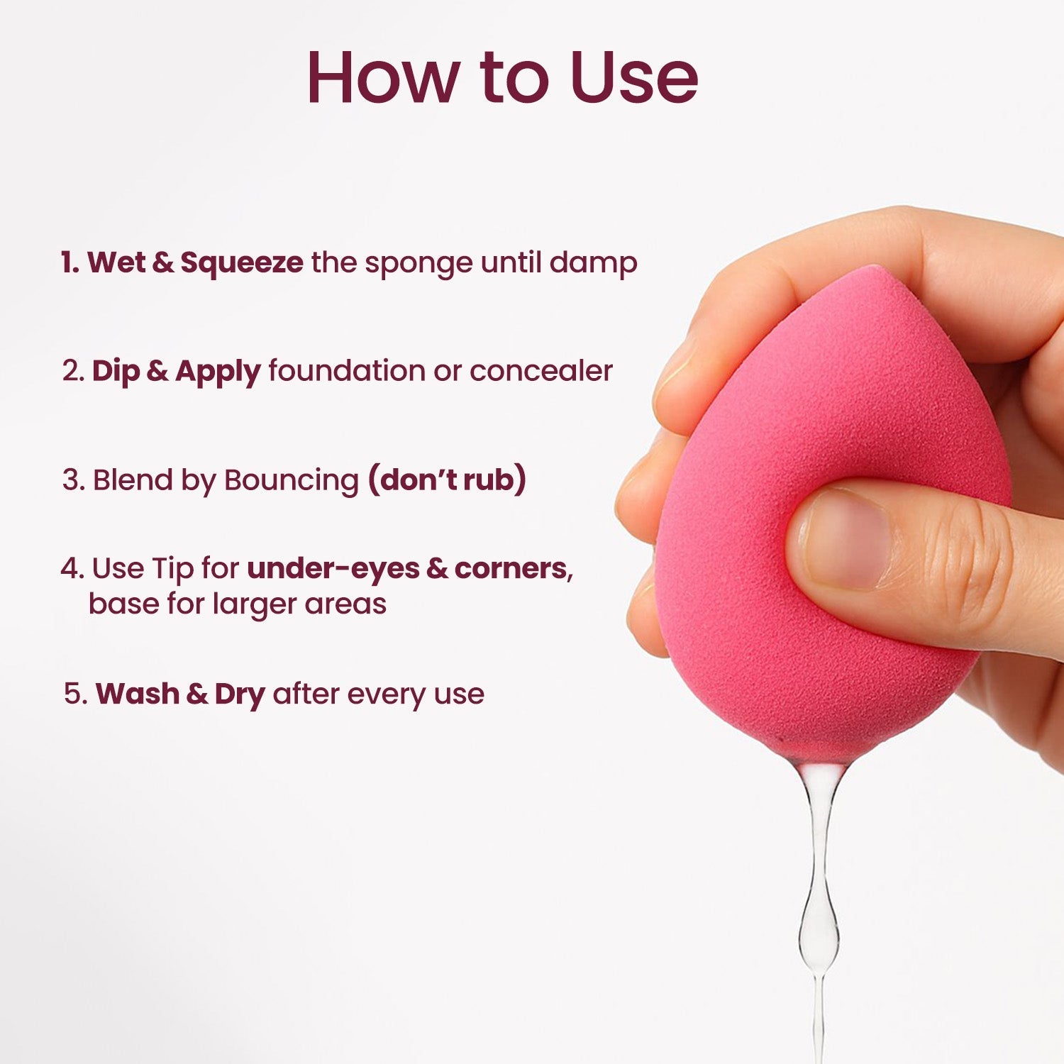MiDazzle Beauty Blender-2Pcs MIBB3002