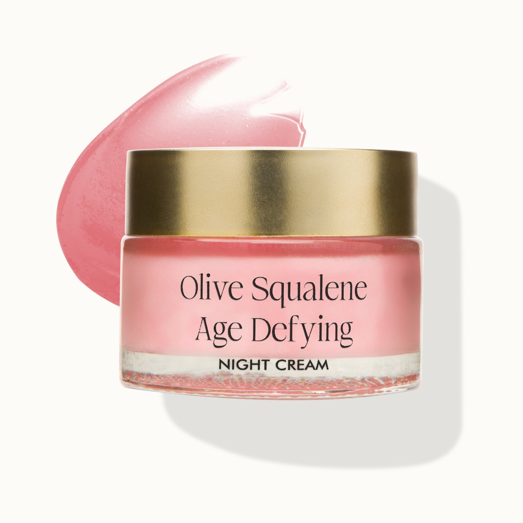 VedicDerm Olive Squalene Age Defying Night Cream with 24K Gold & Ceramides