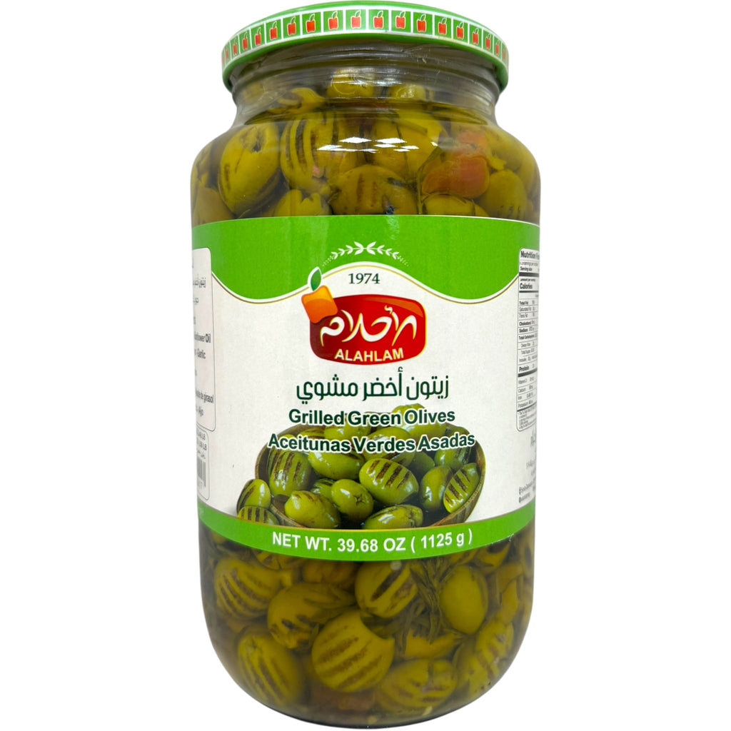Grilled Green Olives – Premium Snack