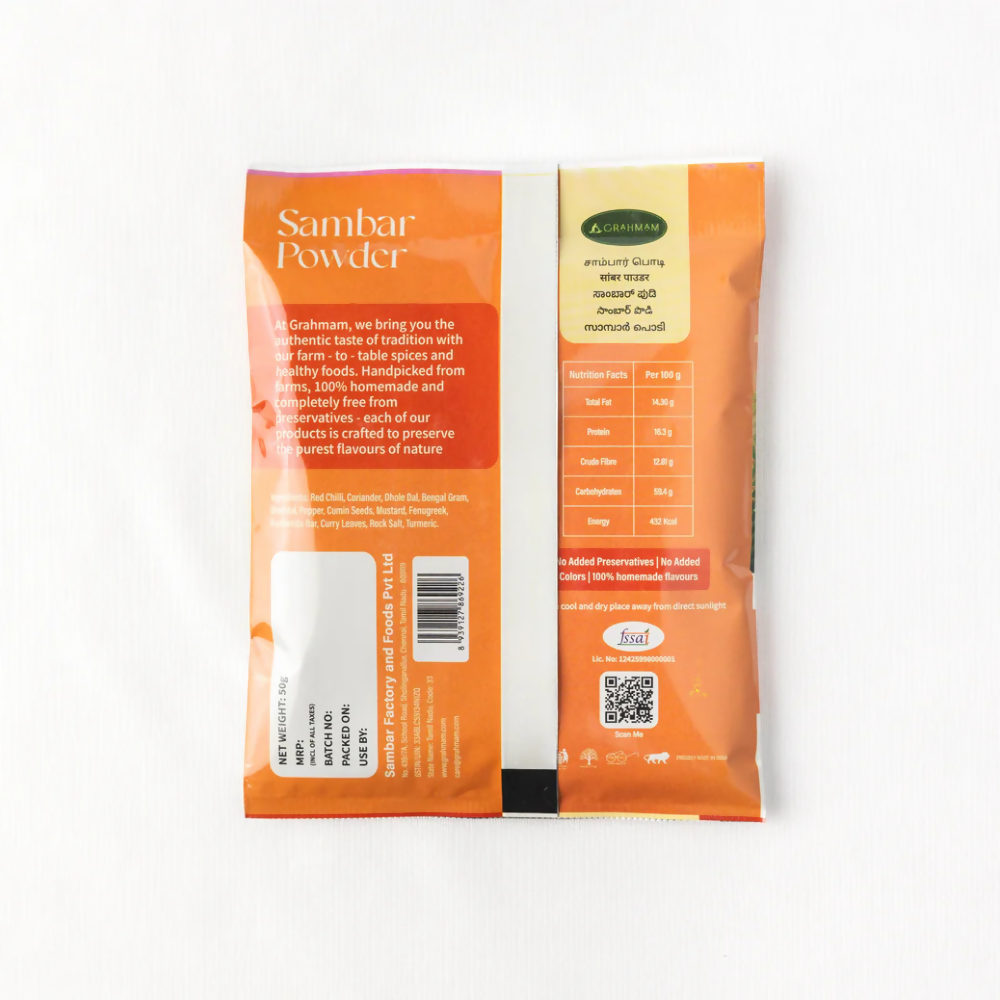 Grahmam Sambar Powder