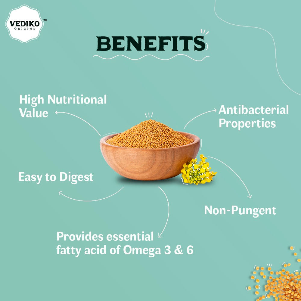 Vediko Origins Yellow Mustard Oil