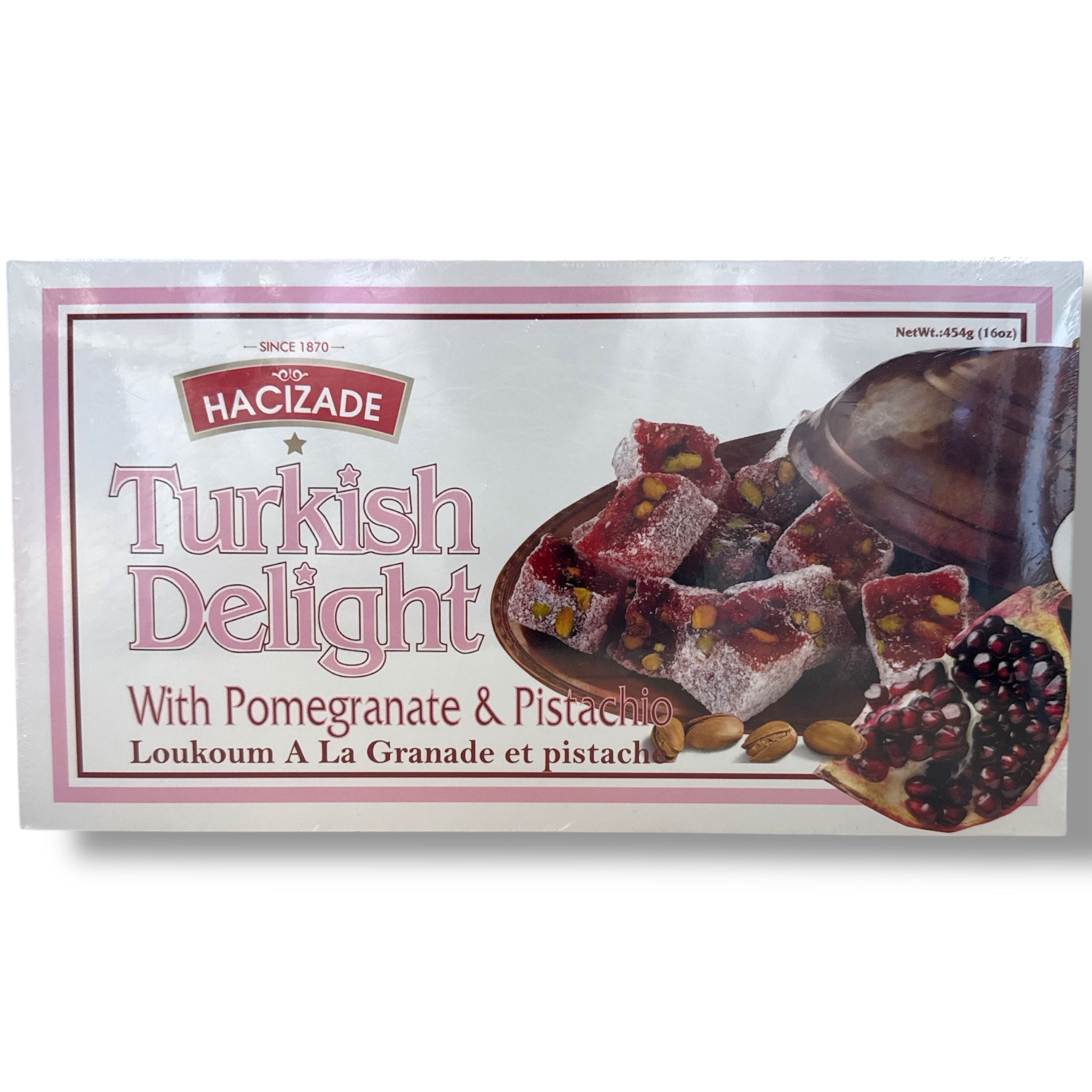 HazerBaba Turkish Delight – Pomegranate and Pistachio