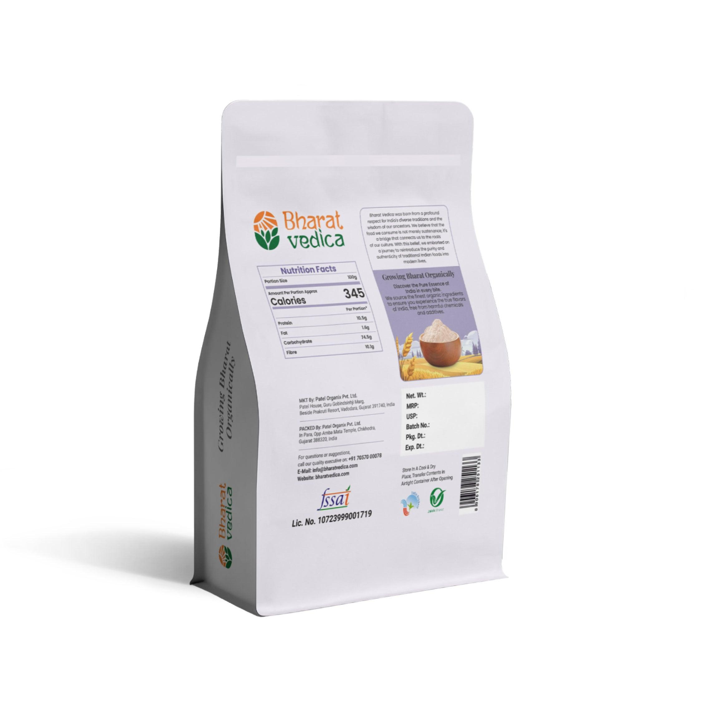 Bharat Vedica Organic Barley Flour | Stone-Ground & Fresh