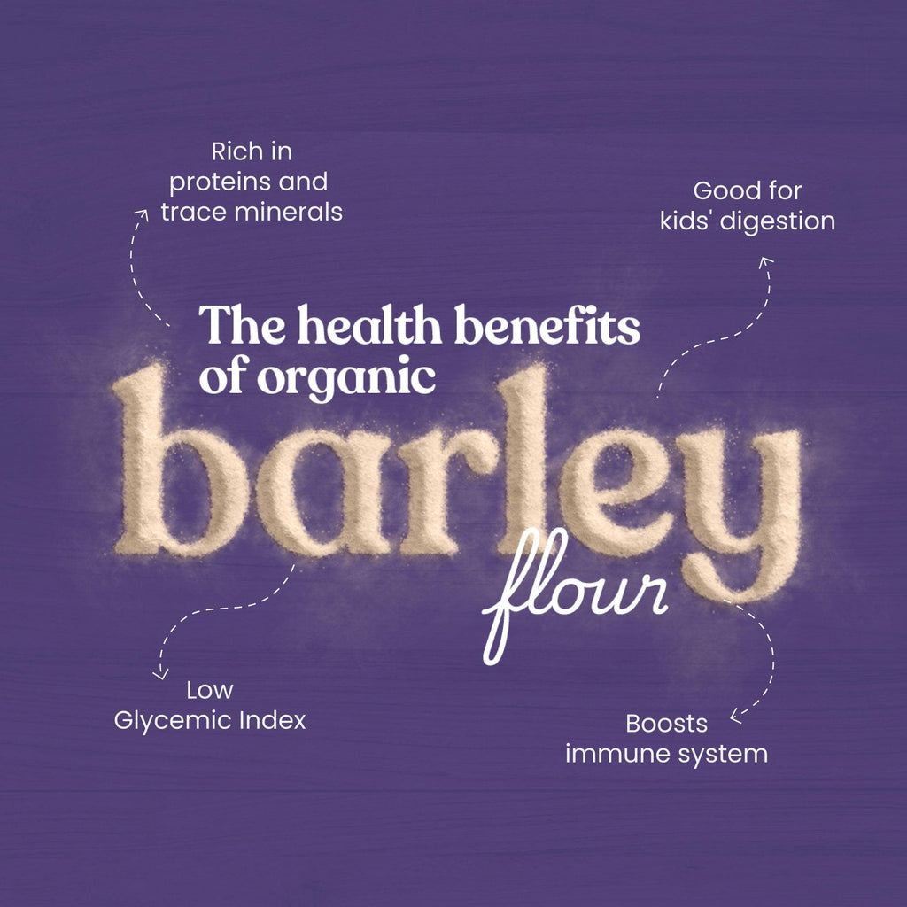 Bharat Vedica Organic Barley Flour | Stone-Ground & Fresh