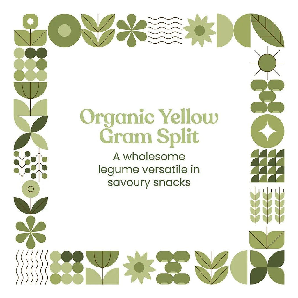 Bharat Vedica Organic Yellow Gram Split - Organic Moong Dal