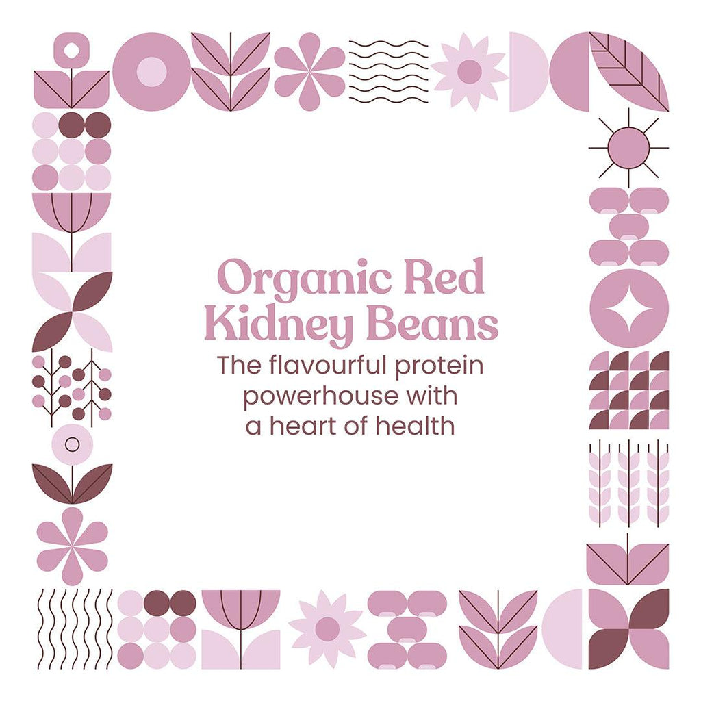 Bharat Vedica Organic Red Kidney Beans - Organic Rajma Red