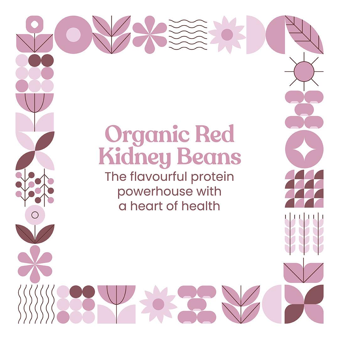 Bharat Vedica Organic Red Kidney Beans - Organic Rajma Red