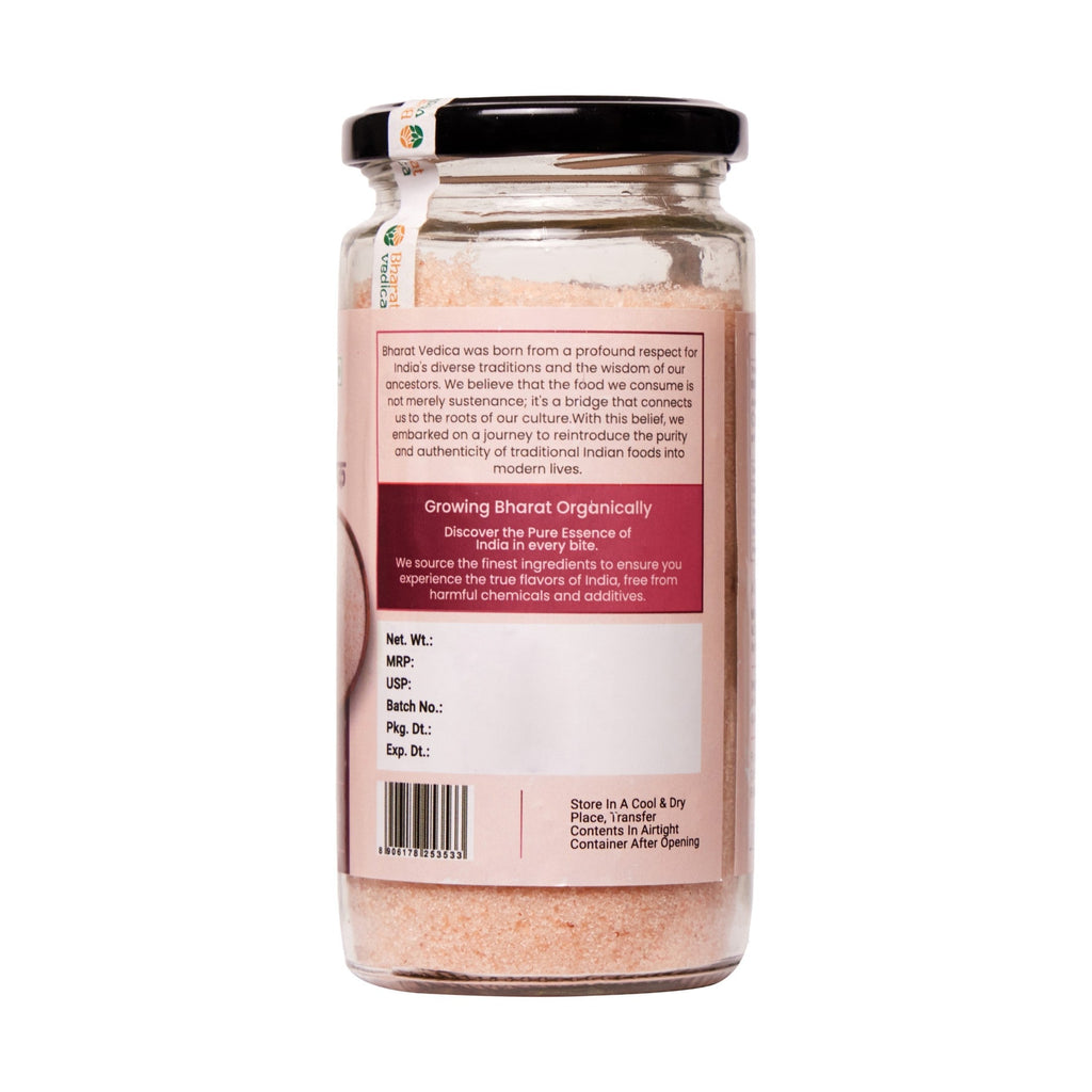 Bharat Vedica Natural Himalayan Pink Salt - Gulaabee Namak