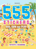 Dreamland 555 Stickers, Sea, Sun and Play Activity & Colouring Book : Children Interactive & Activity Book