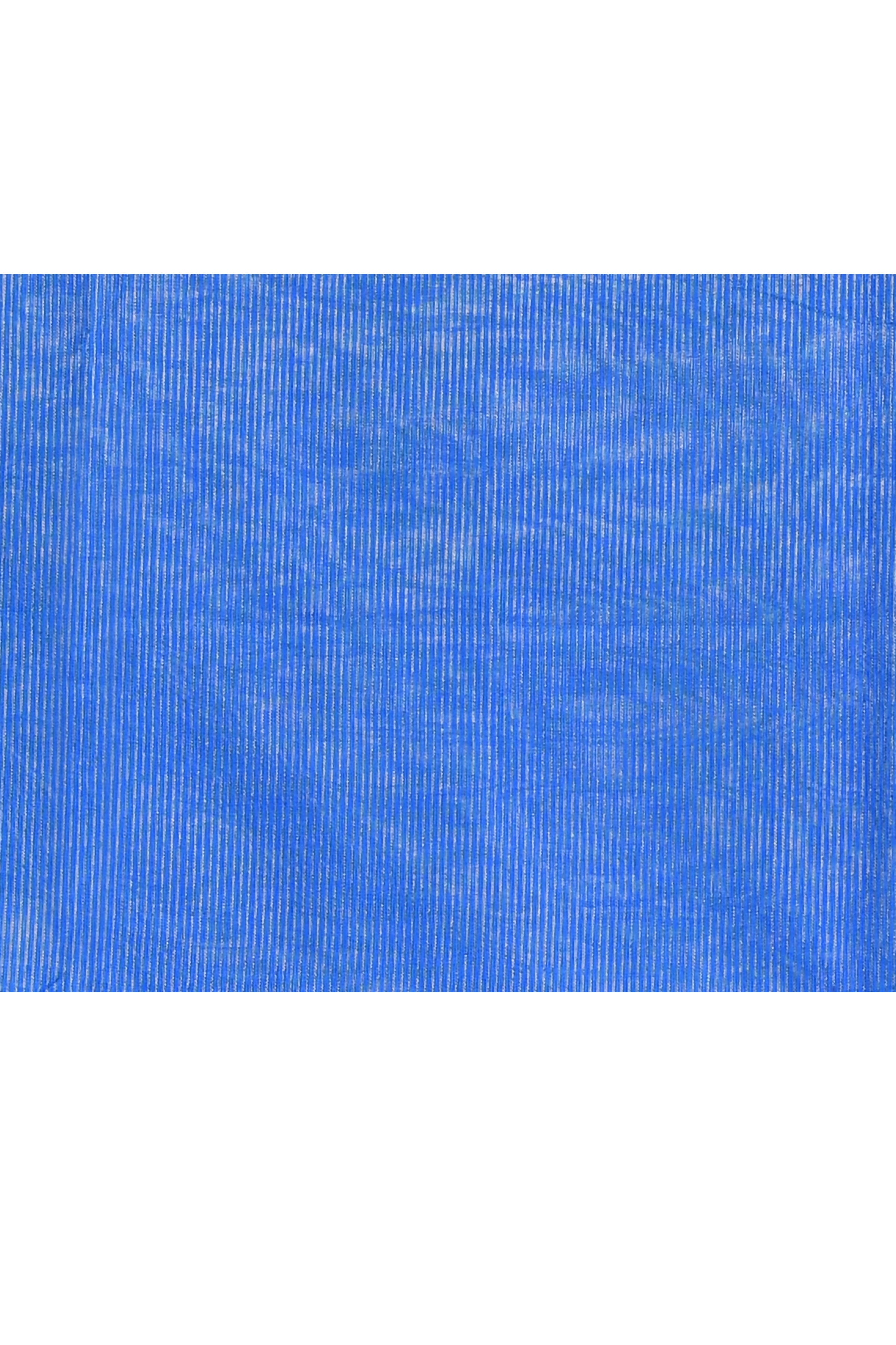 Piyari Fashion Women's Sky Blue Embellished Cotton Blend Zari Check Handloom Saree