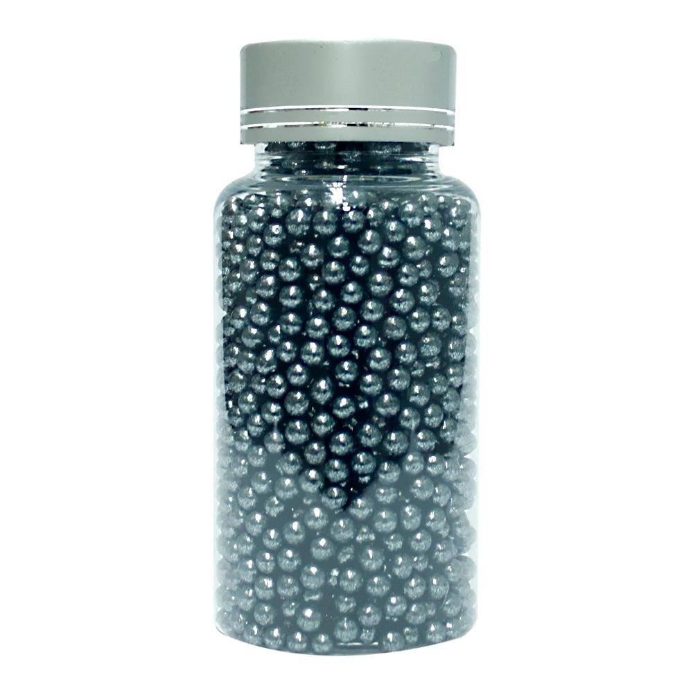 Confect Black Disco Balls Sprinkles 4 MM