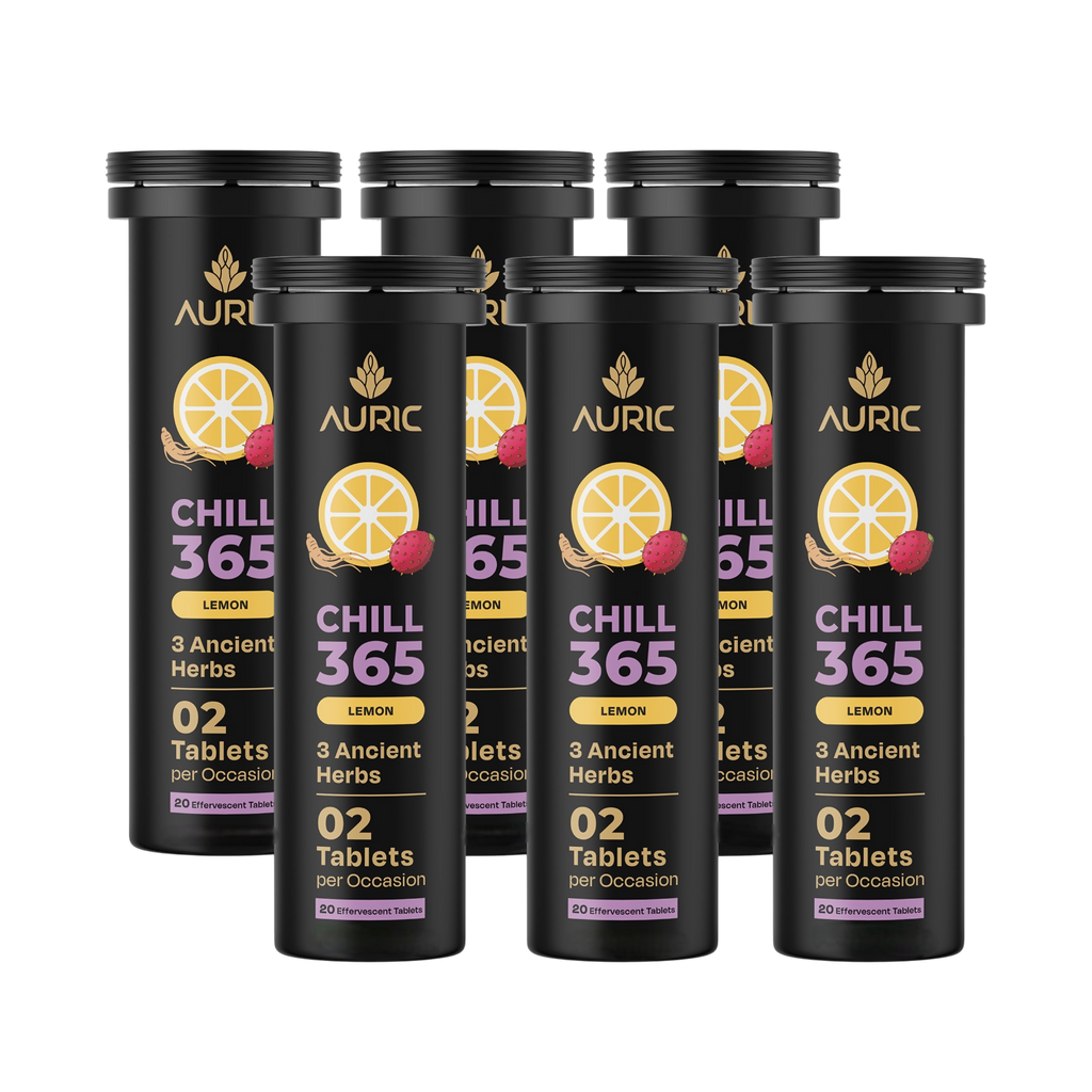 Auric Chill 365 Tablets | Lemon Flavour