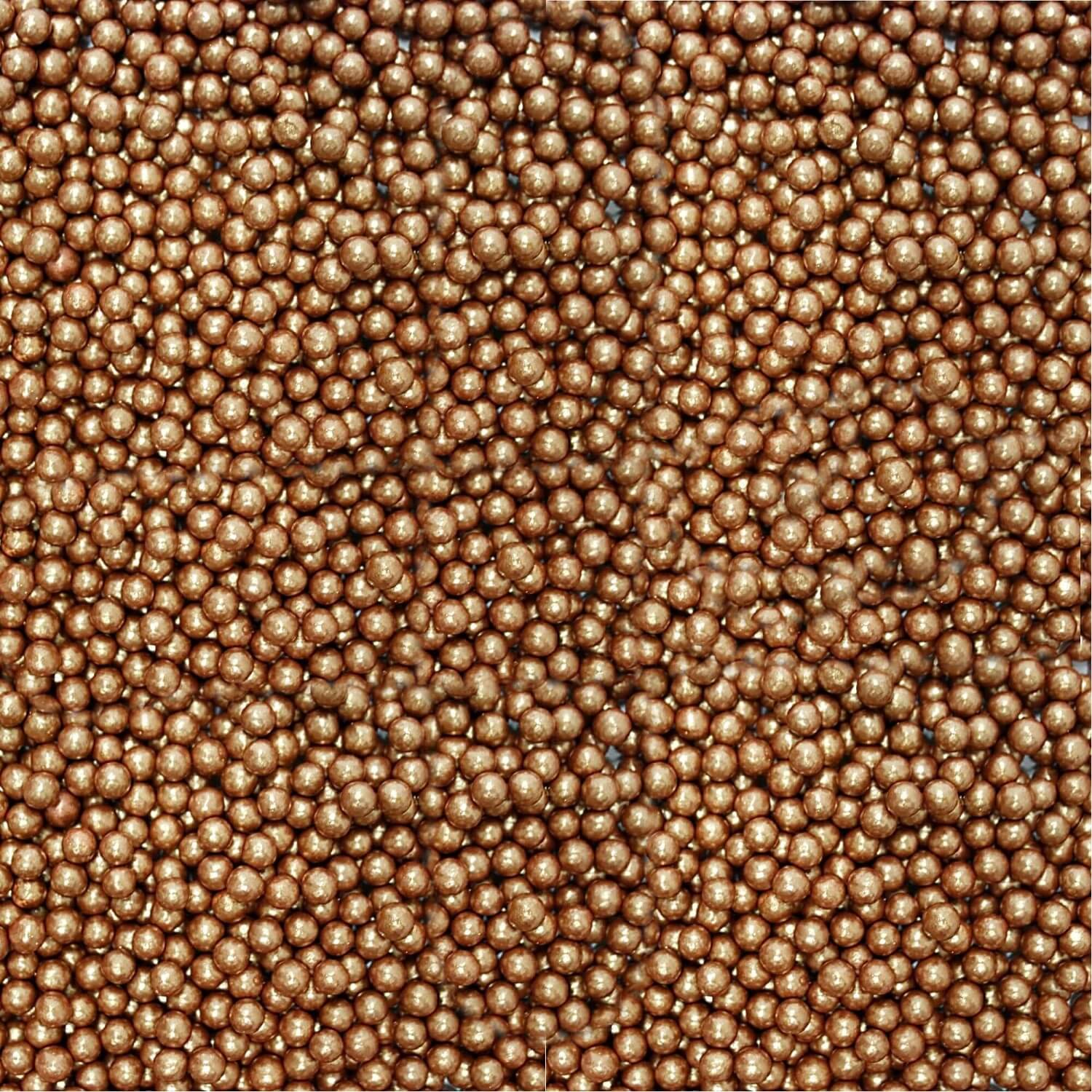 Confect Bronze Disco Balls Sprinkles 5 MM