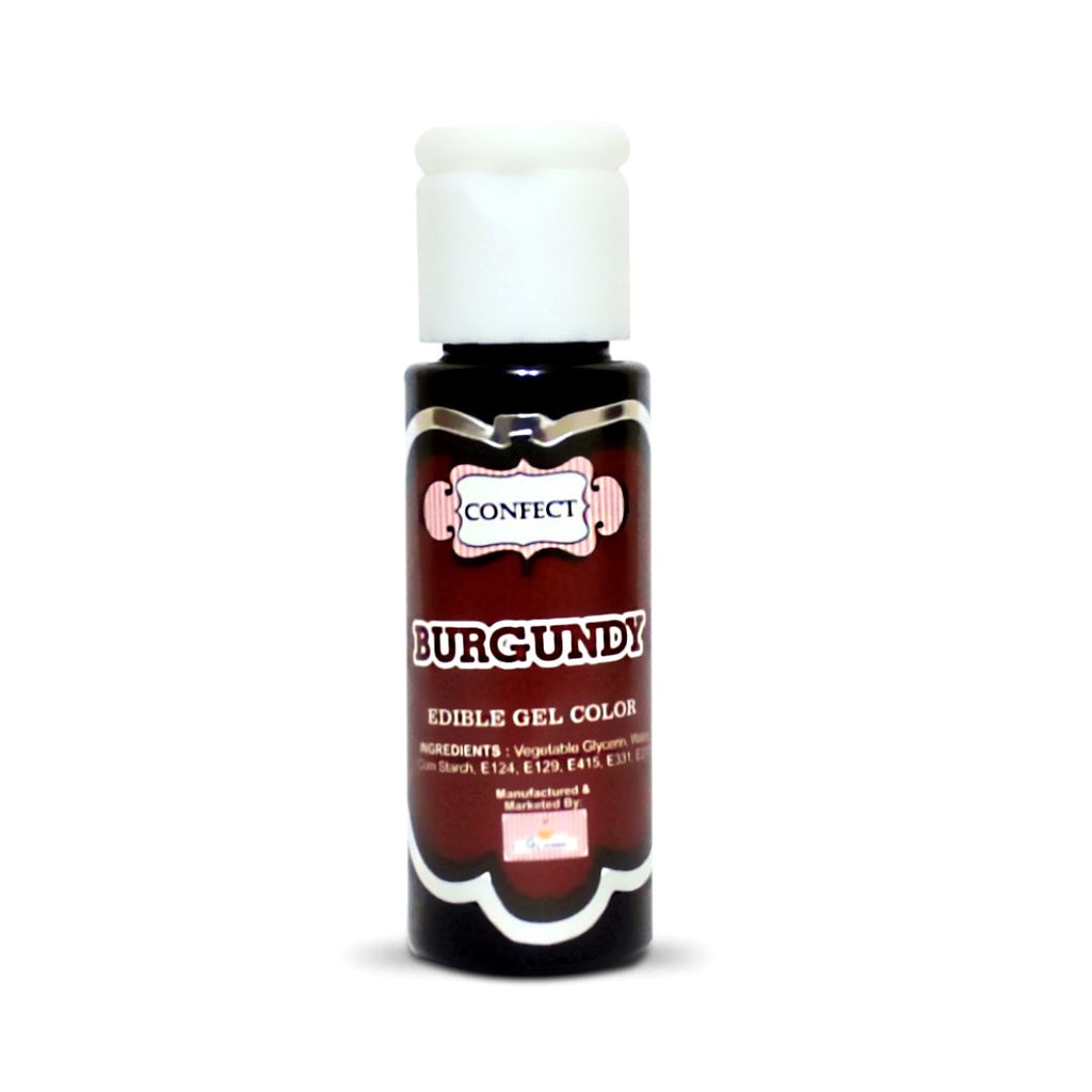 Confect Burgundy | Edible Gel Color