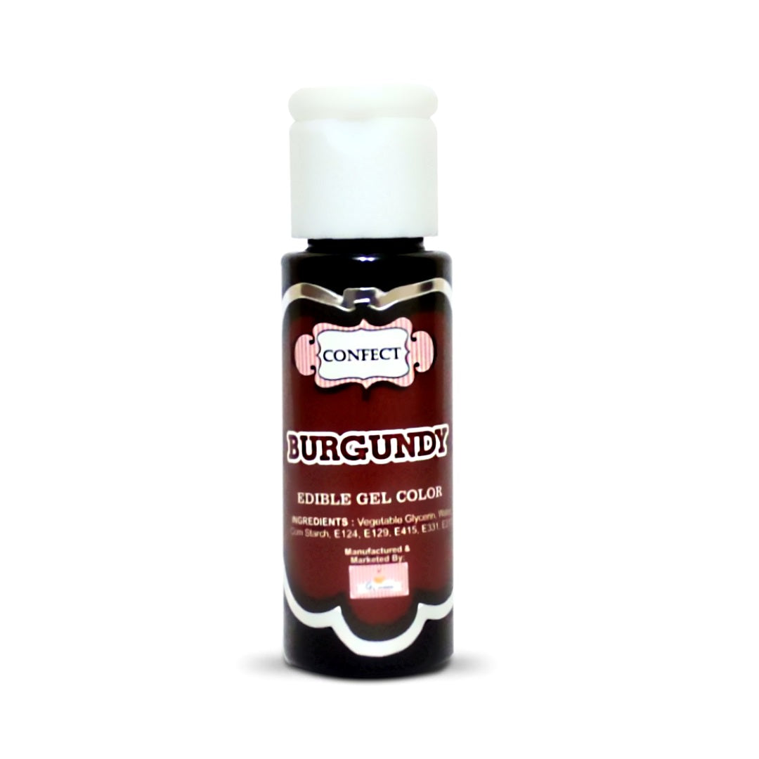 Confect Burgundy | Edible Gel Color