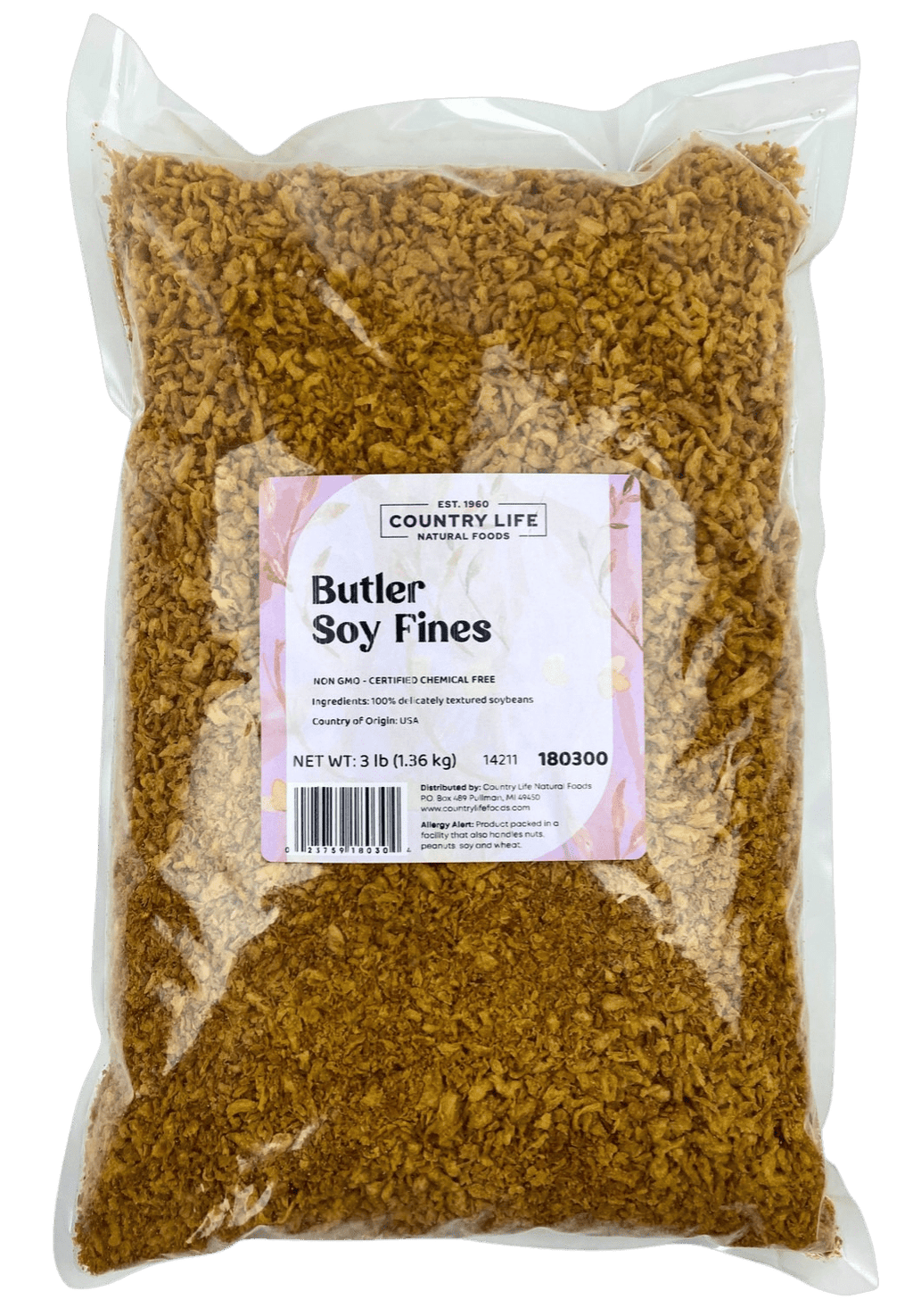 Soy Fines, Non-GMO, Butler