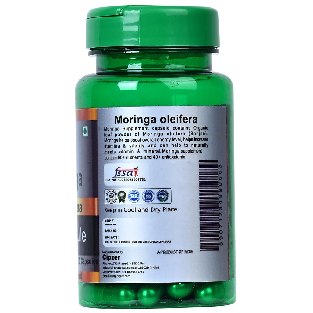 Cipzer Moringa Oleifera Capsules