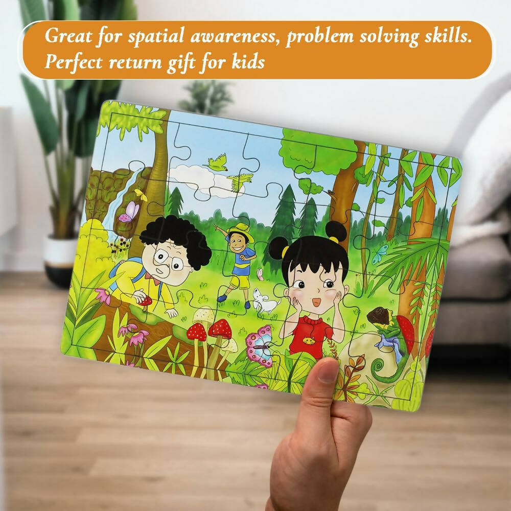Matoyi Jigsaw Puzzles For Kids: Set of 3 Puzzles