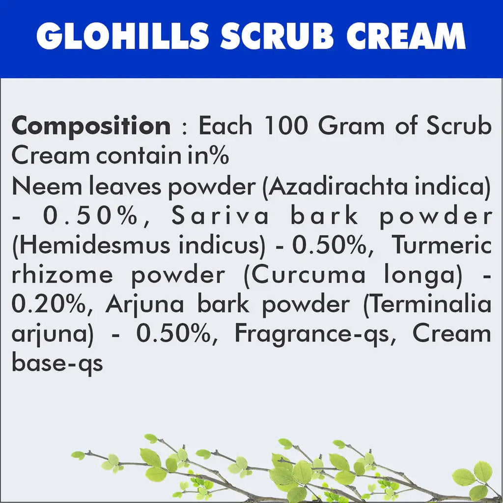 Herbal Hills Glohills Scrub Cream