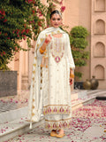 Anaita Beige Premium Embroidered Chiffon Salwar Suit