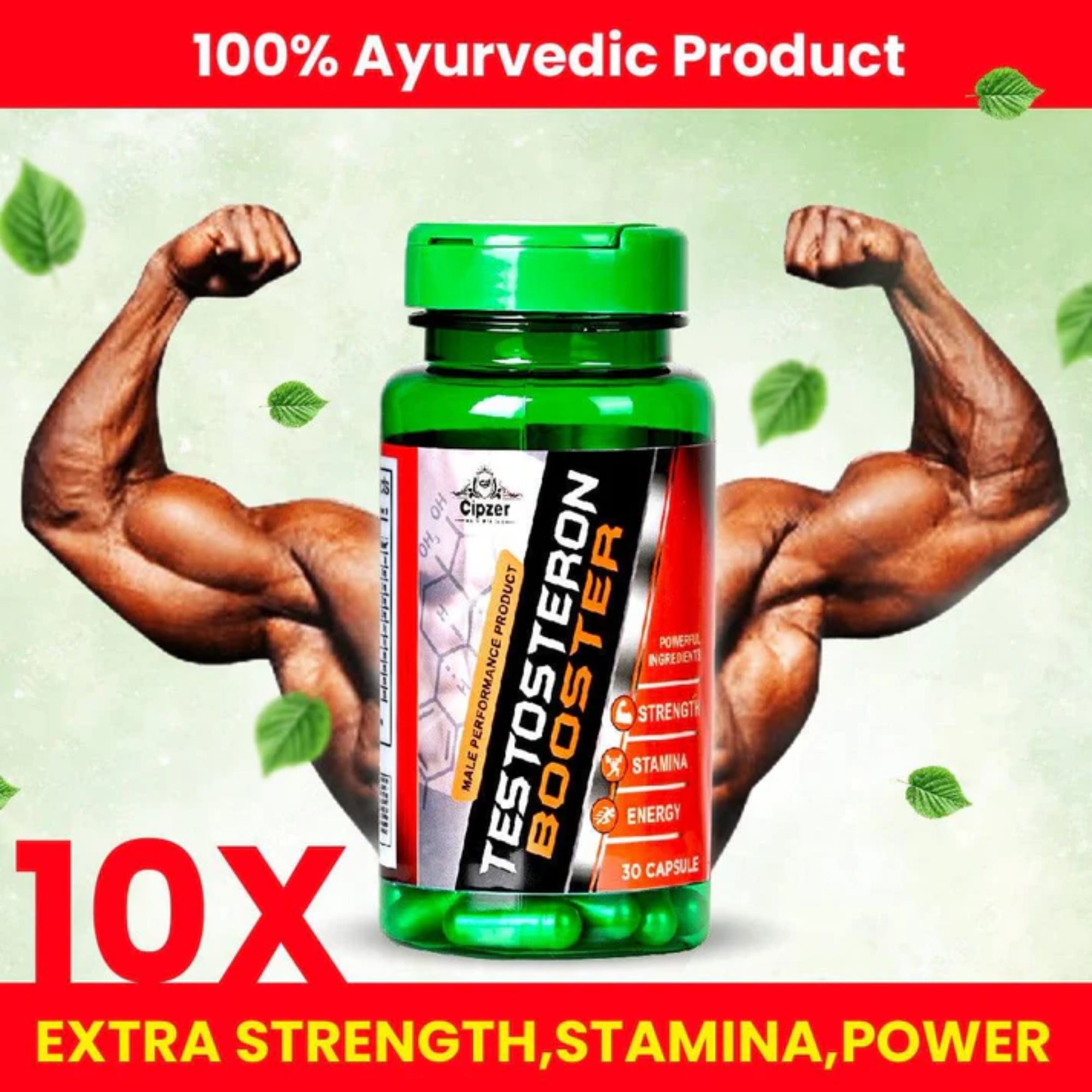 Cipzer Testosterone Booster Capsules