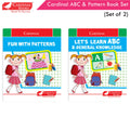 Cardinal ABC & Pattern Book Set (Set Of 2)| Alphabet Picture Book|General Knowledge Book|Pattern Writing Book| Combo Book for Kids| Ages 3-5 Years