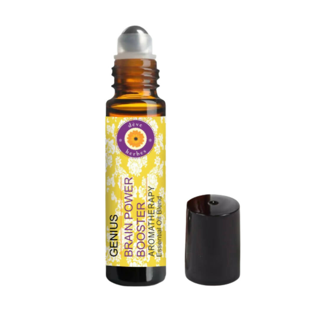 Deve Herbes Genius Brain Power Booster Aromatherapy Essential Oil