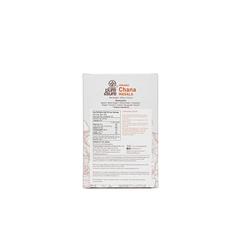 Pure & Sure Organic Chana Masala