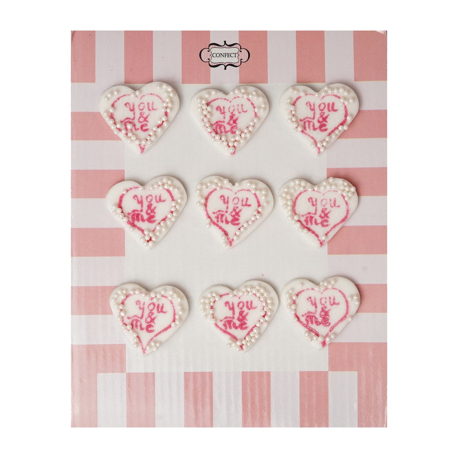 Confect Pack of 6 Valentine Cake & Cupcake Topper 07