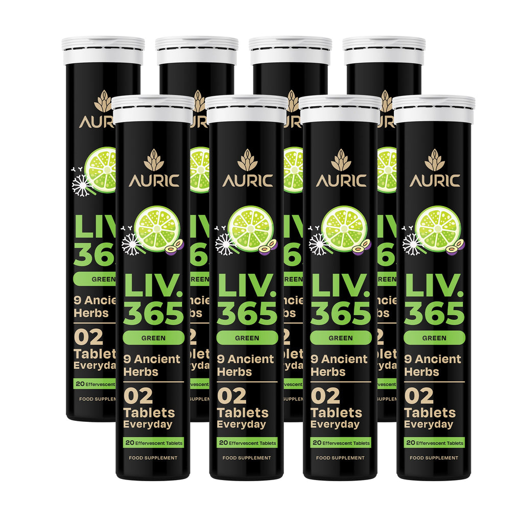 Auric Liv365 Tablets | Lemon Flavour