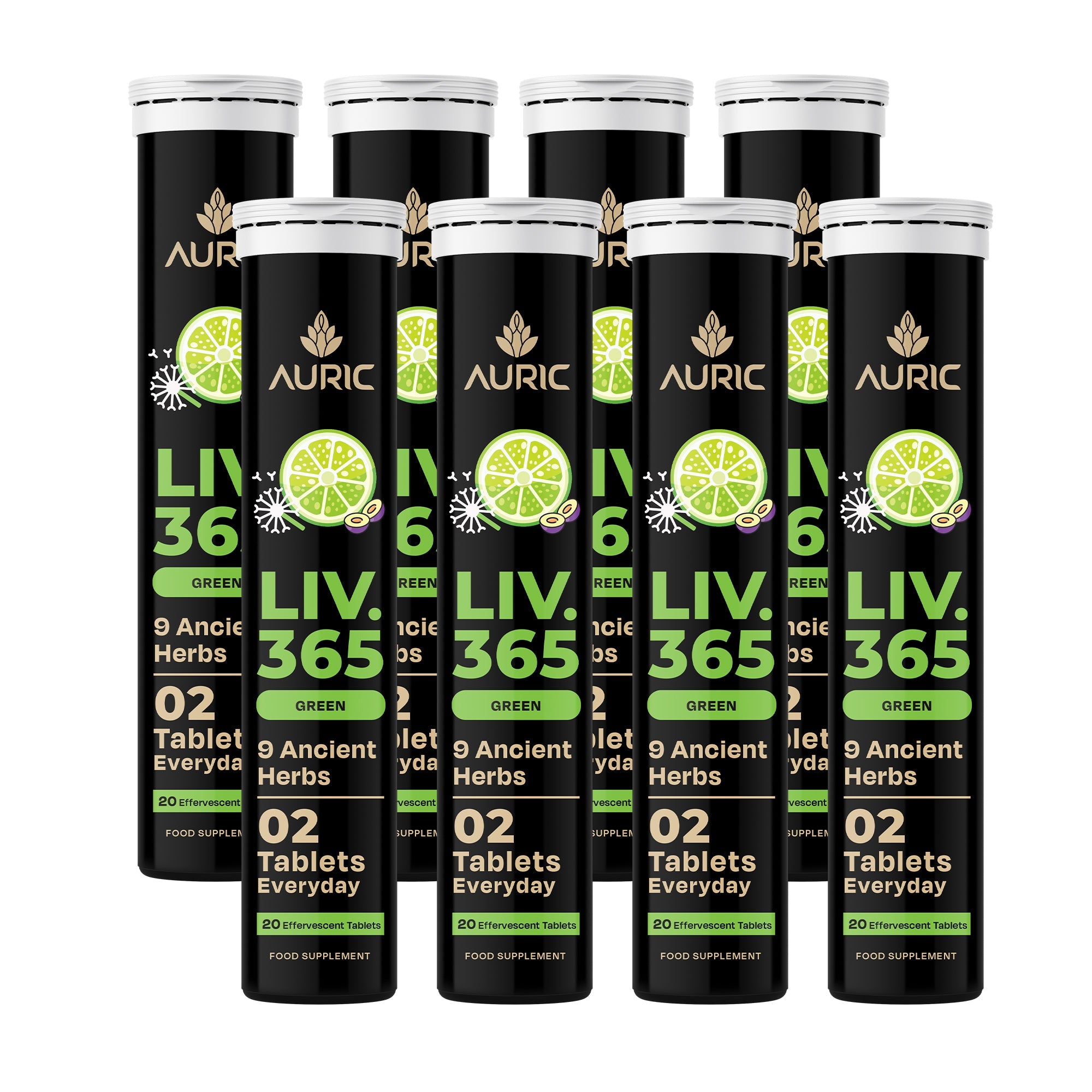 Auric Liv365 Tablets | Lemon Flavour