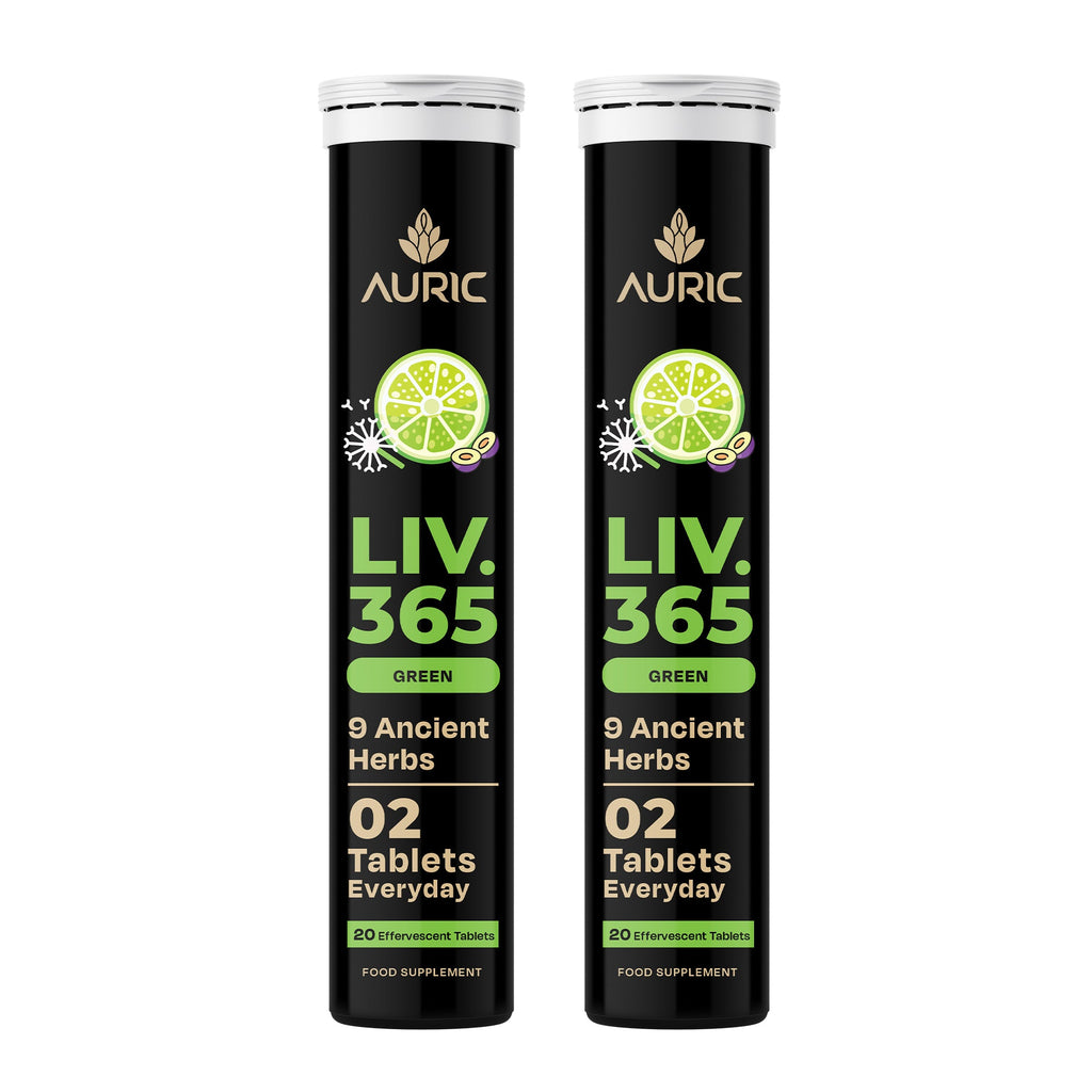 Auric Liv365 Tablets | Lemon Flavour