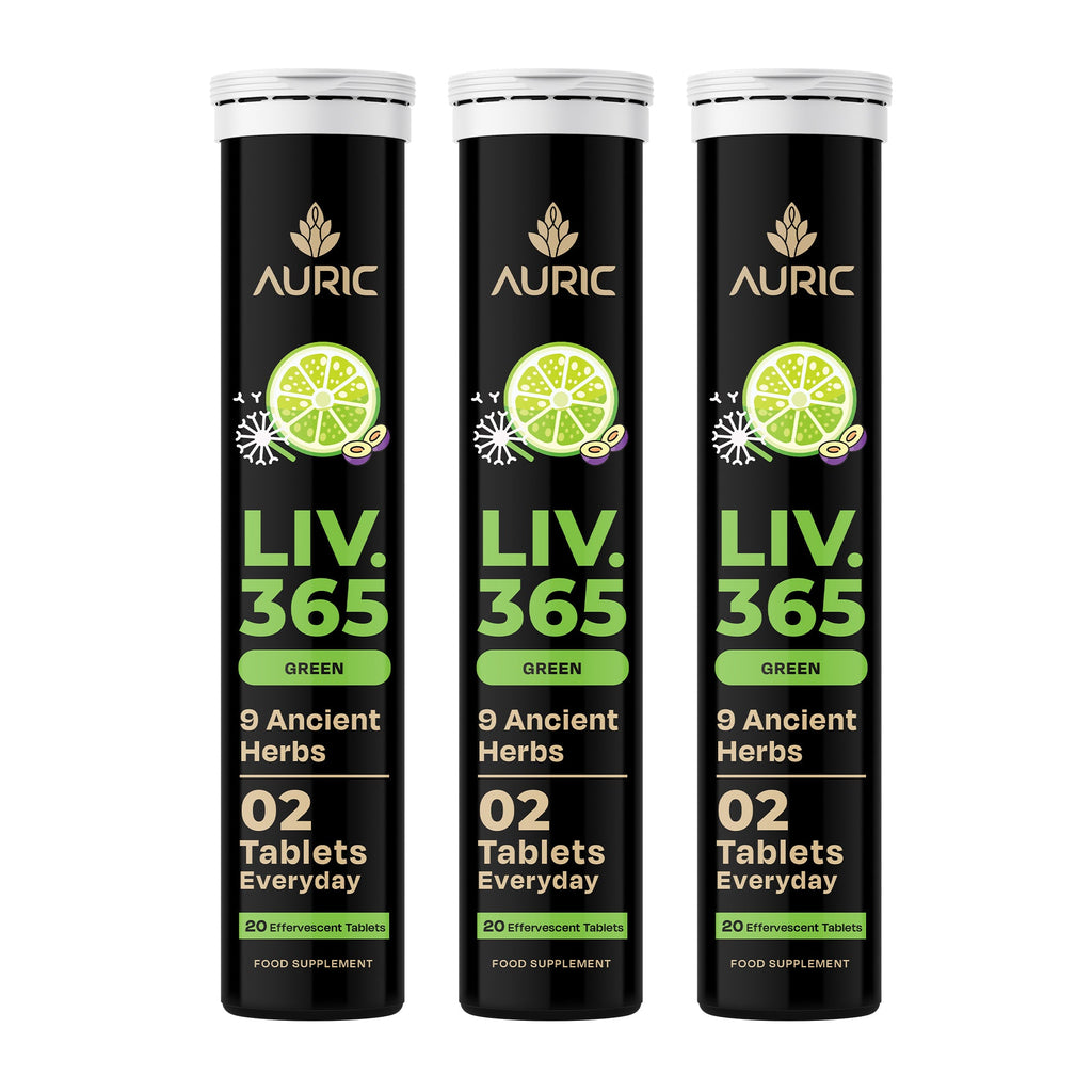 Auric Liv365 Tablets | Lemon Flavour