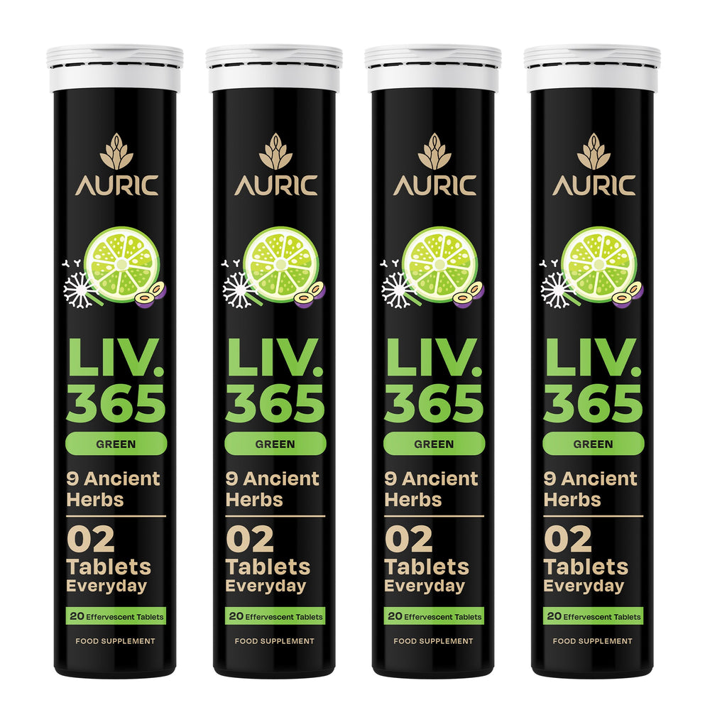 Auric Liv365 Tablets | Lemon Flavour