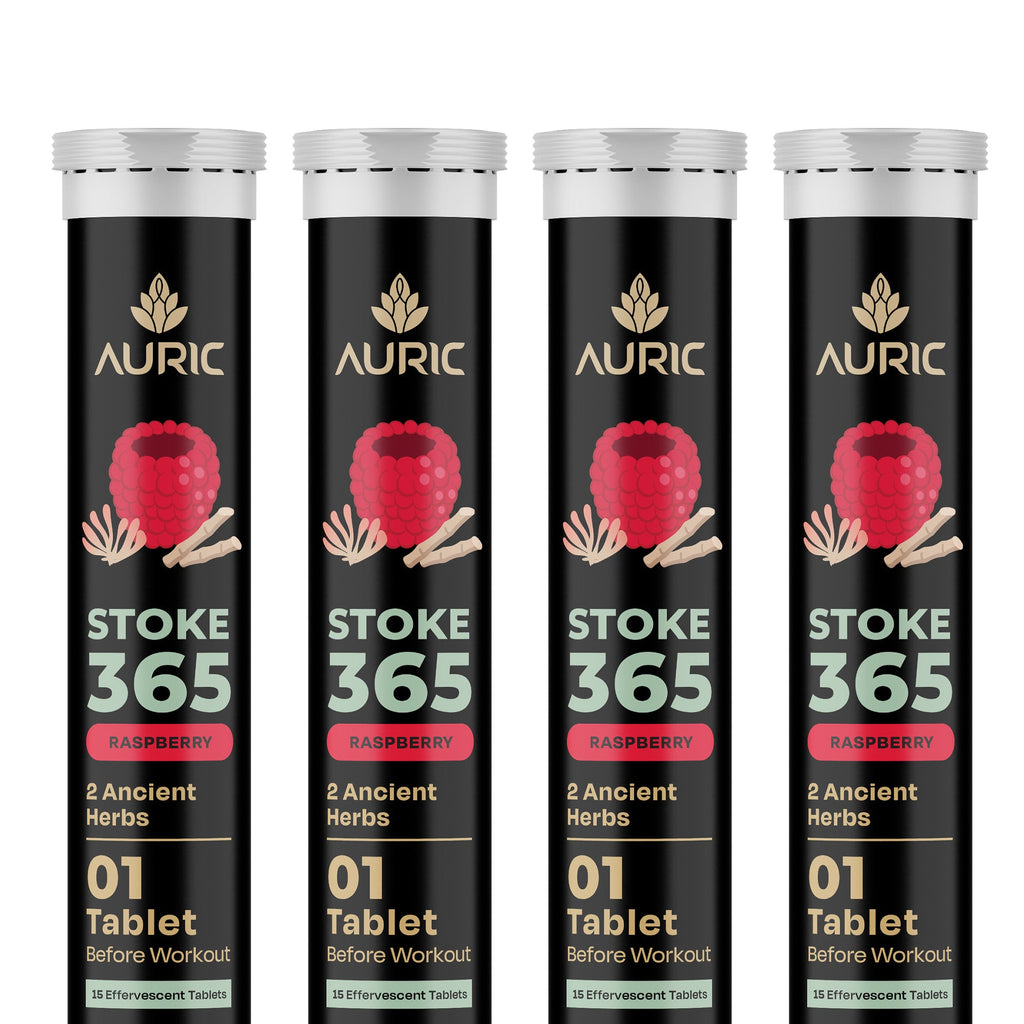 Auric STOKE365 Effervescent Tablets | Raspberry Flavour