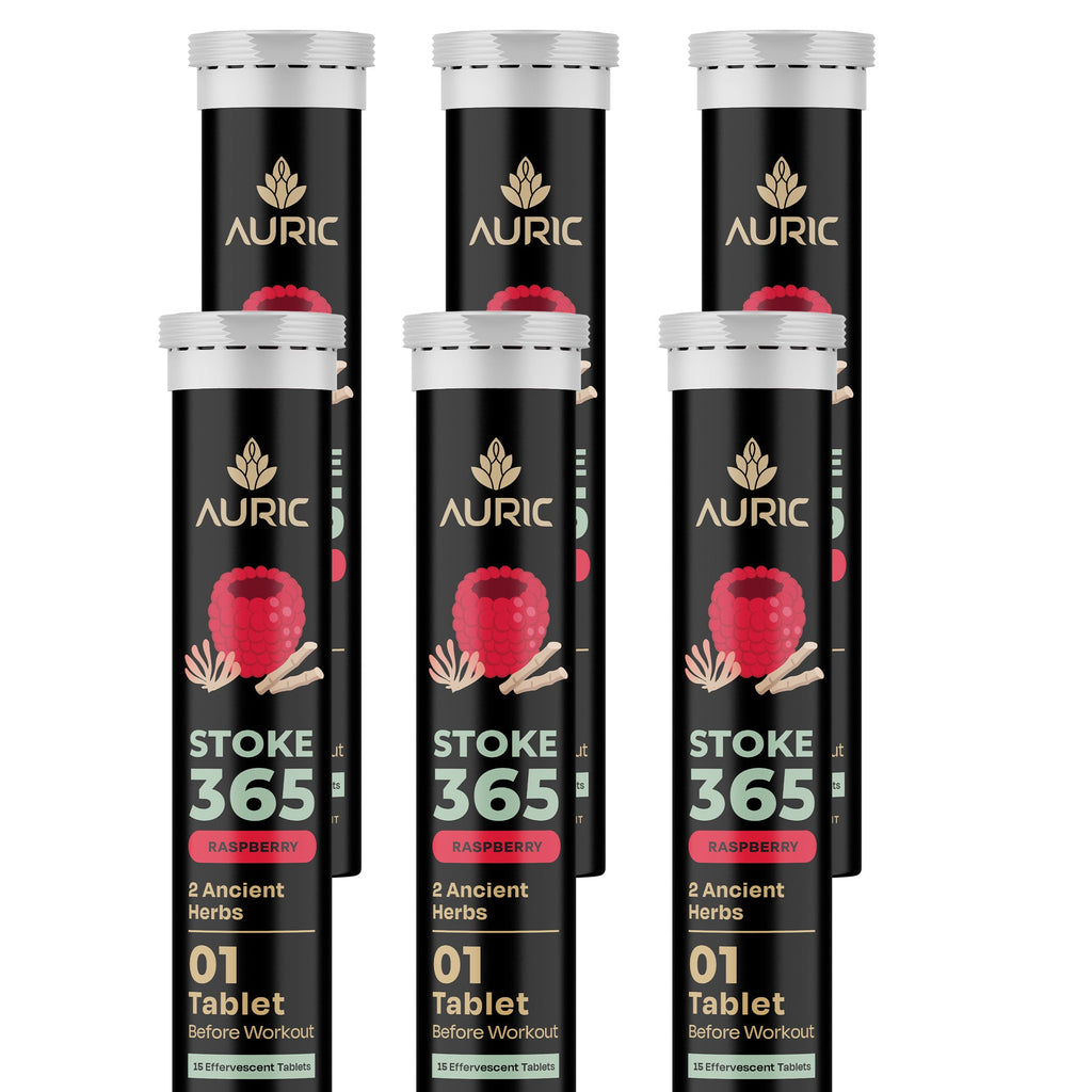 Auric STOKE365 Effervescent Tablets | Raspberry Flavour