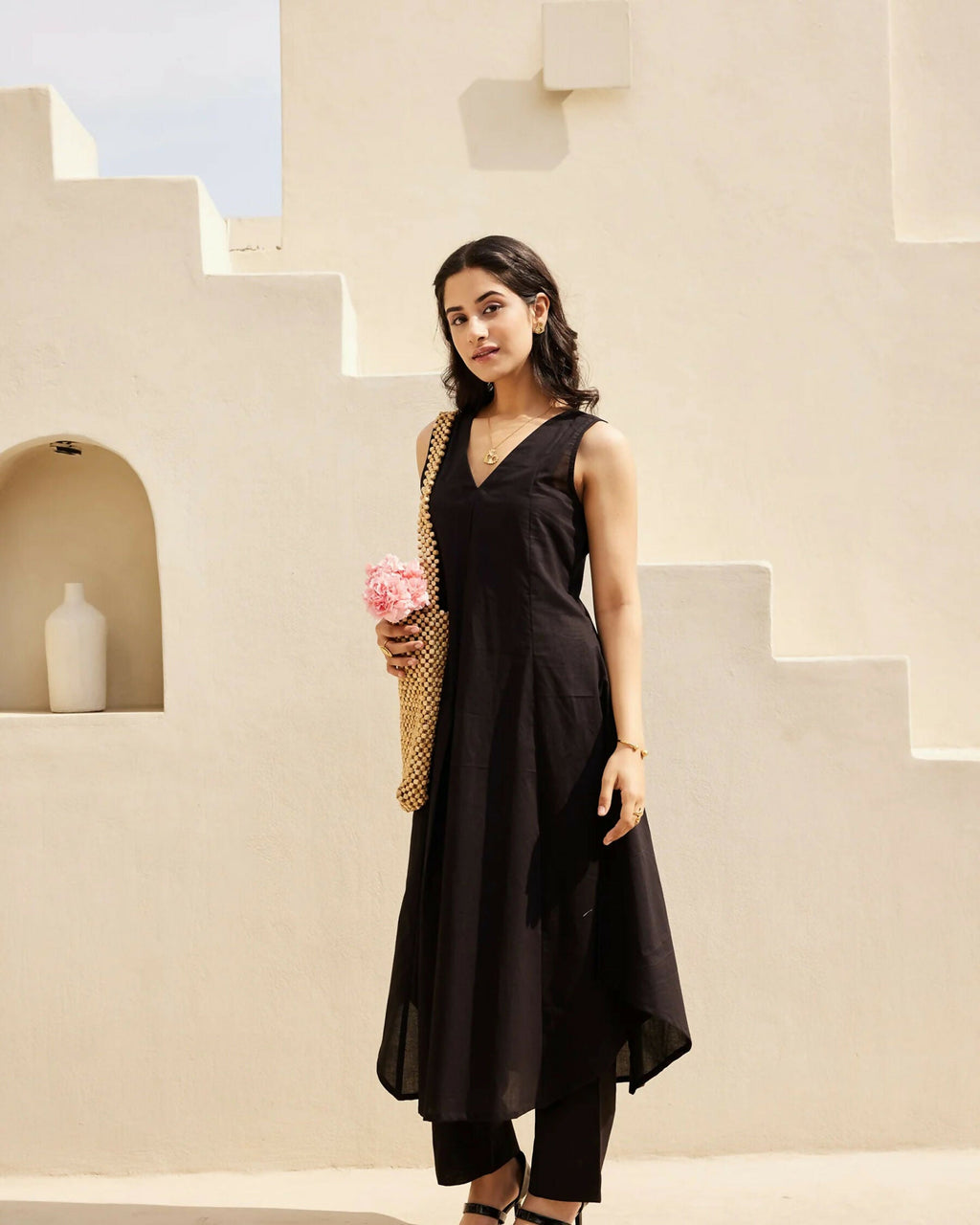 Aayaa Designer Pure Cotton 2 Piece Set Kurti & Set