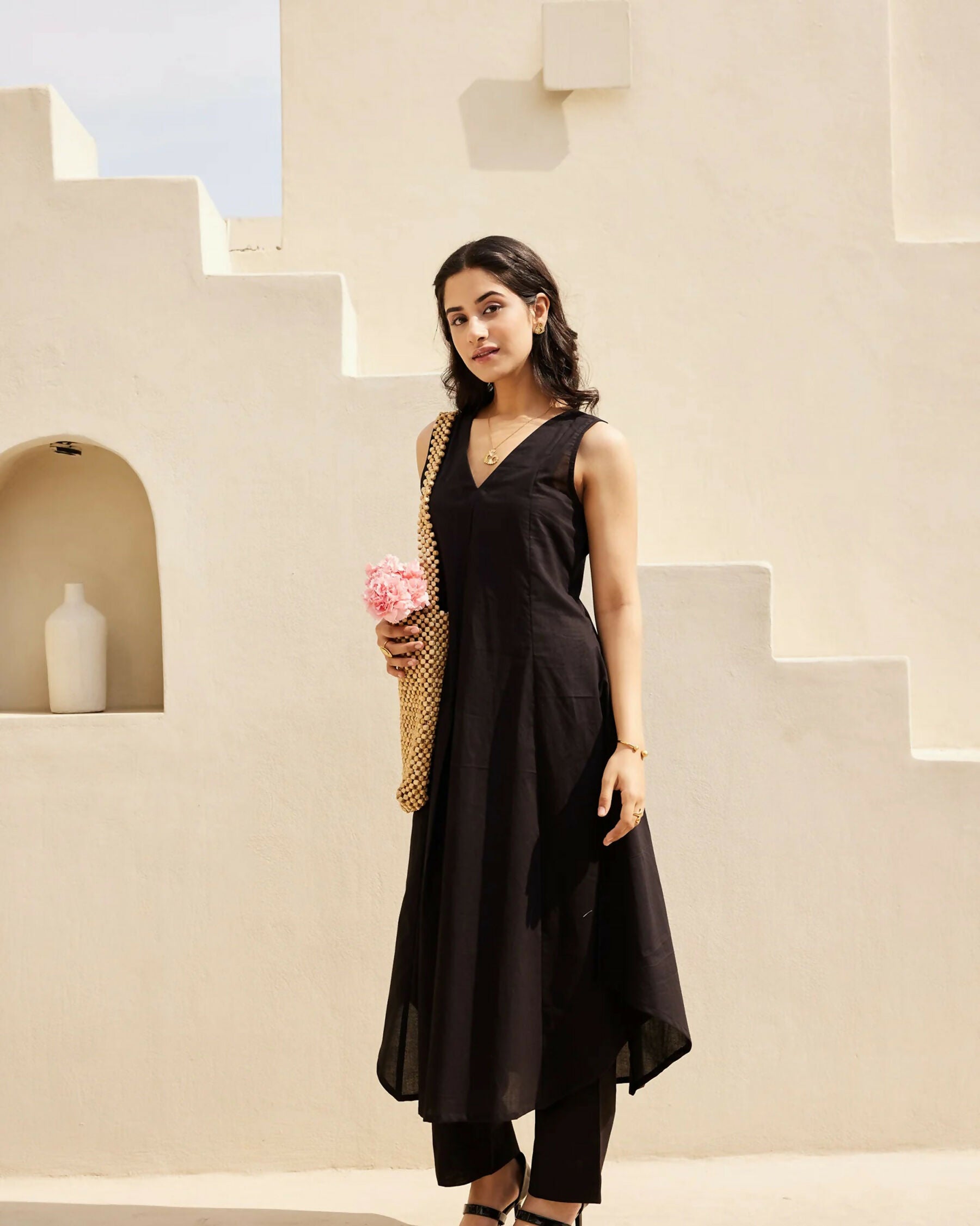 Aayaa Designer Pure Cotton 2 Piece Set Kurti & Set