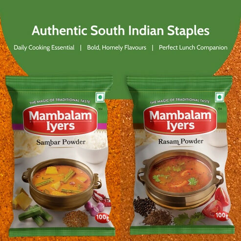 Mambalam Iyers Sambar & Rasam Powder