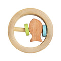 Matoyi Wooden Baby Rattle Cum Teether