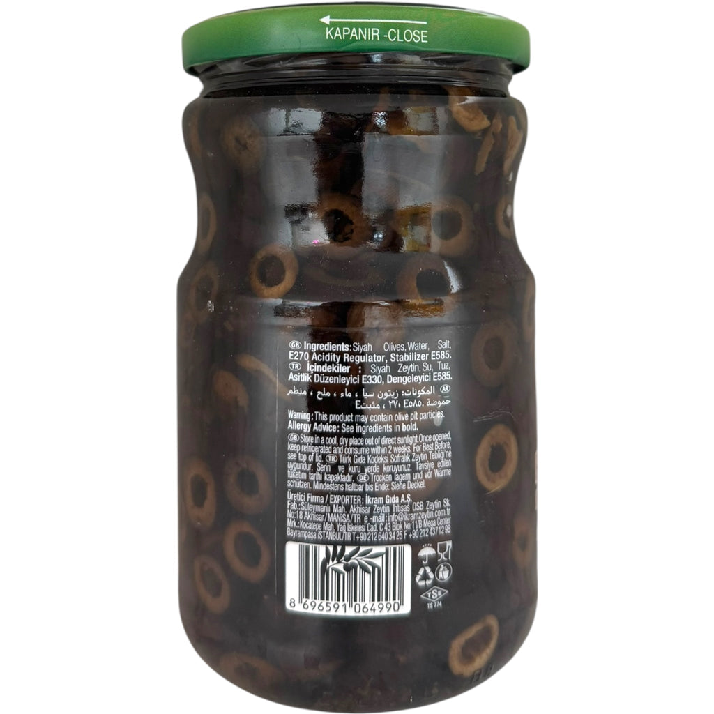 Ikram Sliced Black Olives