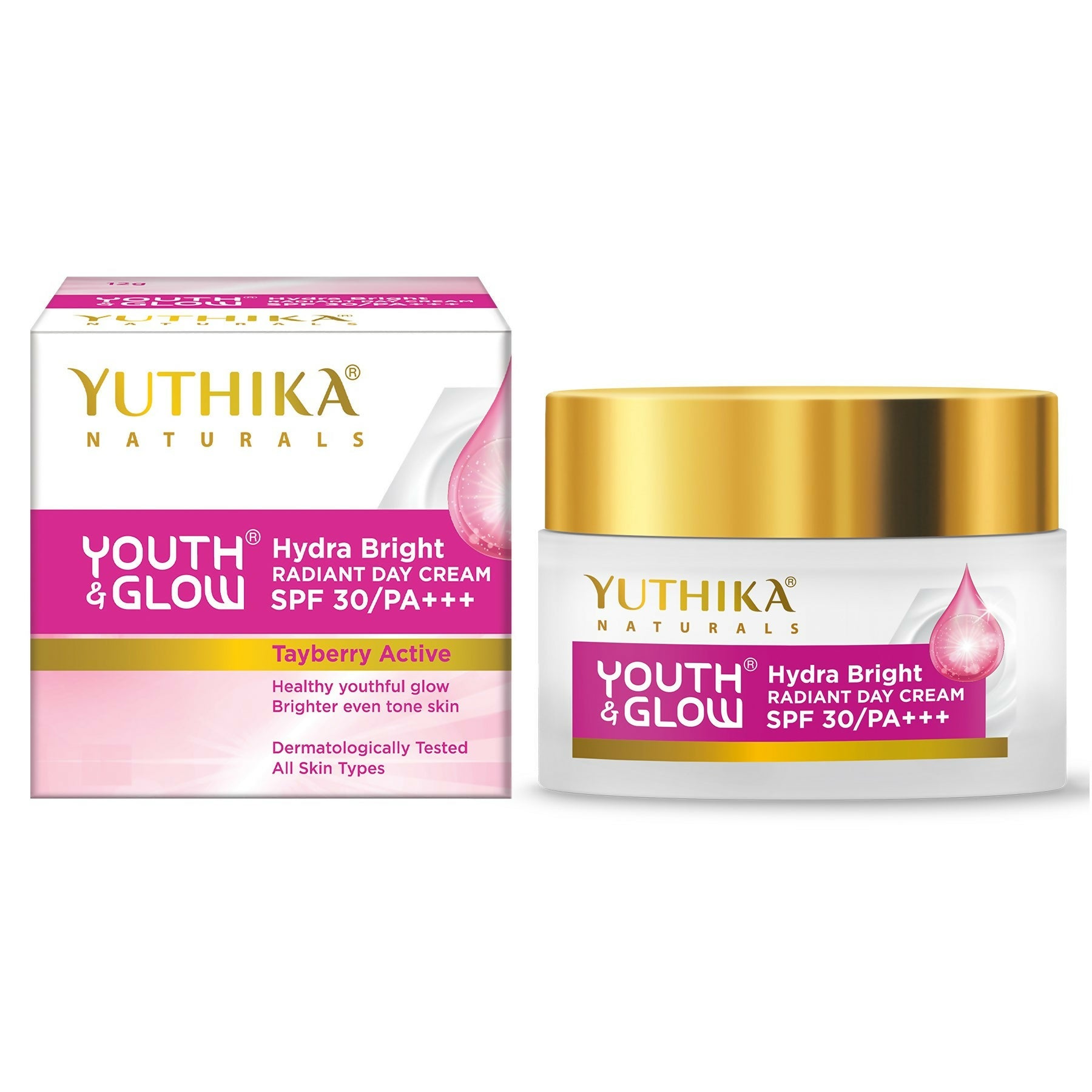Yuthika Youth & Glow Day Cream For Women Spf30/Pa+++