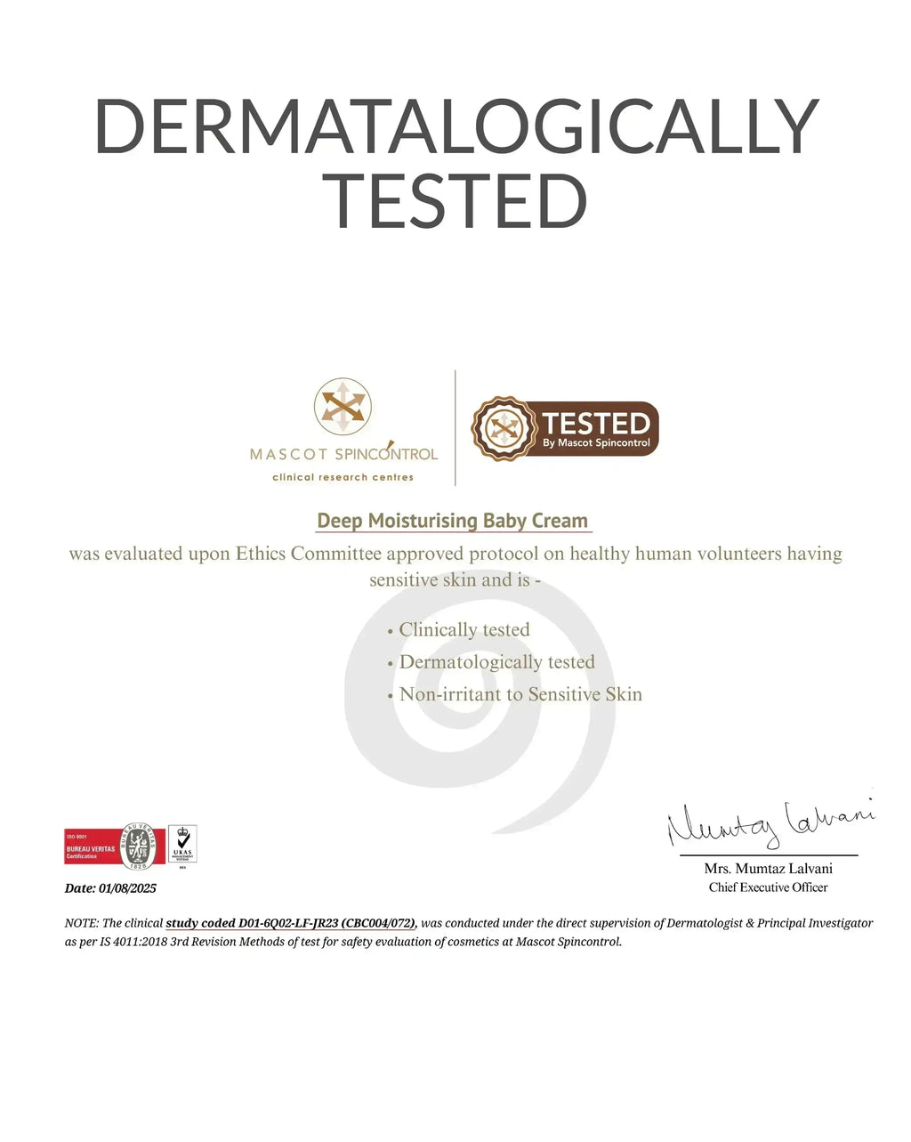 AreoVeda Deep Moisturising Baby Cream