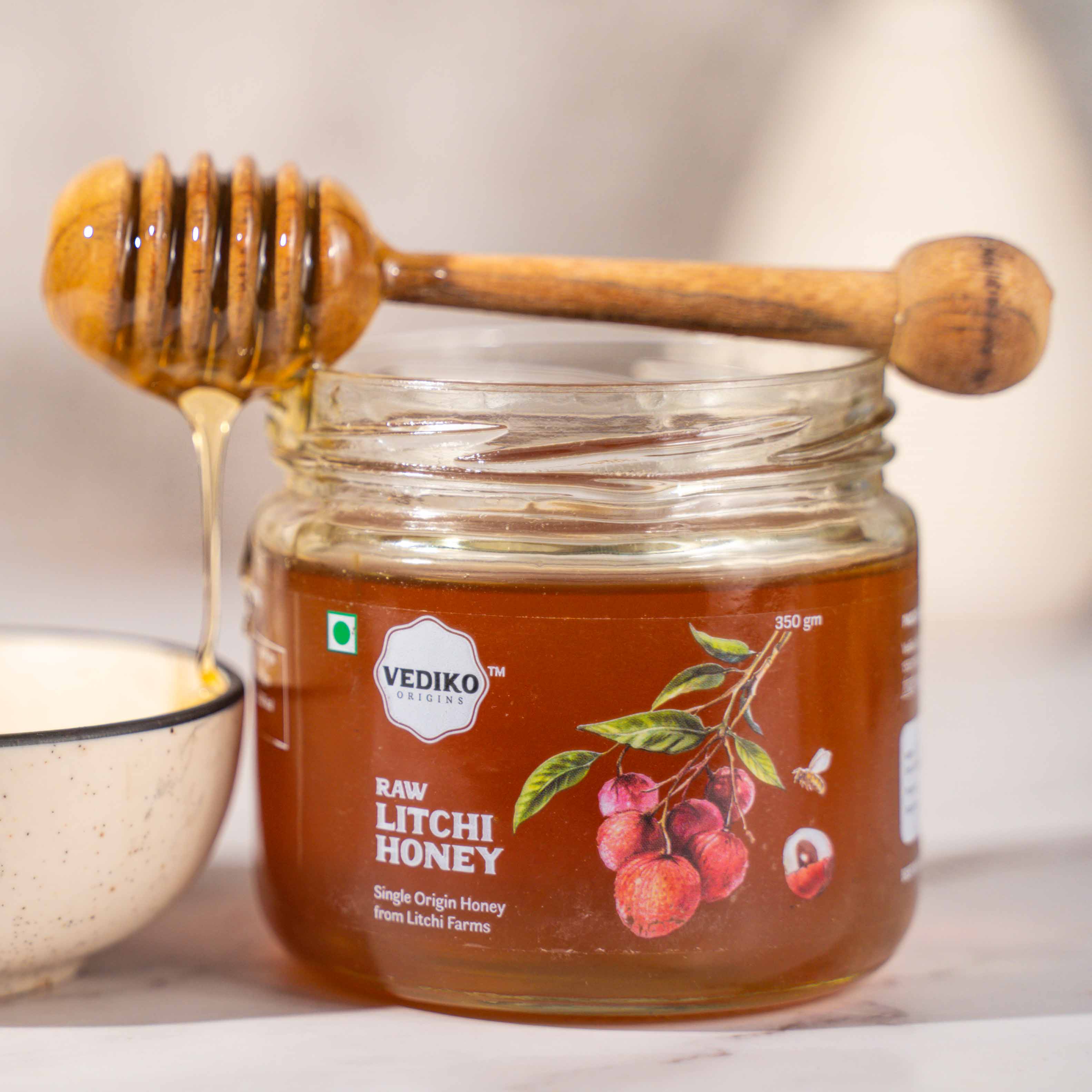 Vediko Origins Raw Litchi Honey