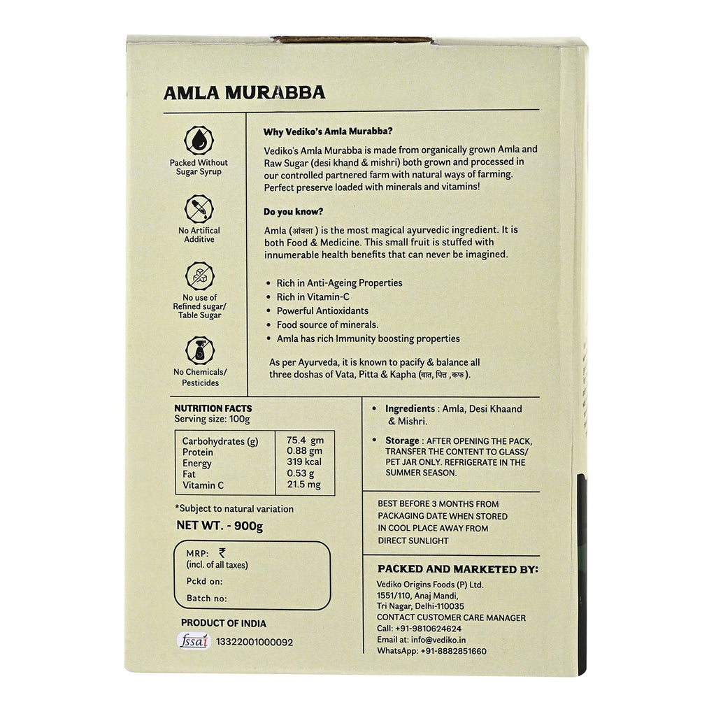 Vediko Origins Amla Murabba