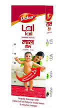 Dabur Lal Tail - Ayurvedic Baby Massage Oil For Baby's Bone, Muscle & Skin Health